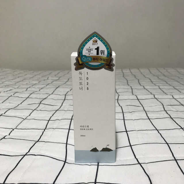 라운드랩 1025 독도 토너 200ml 리뷰 사진