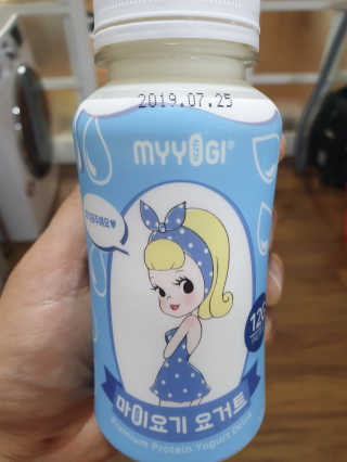 마이요기 요거트 — 4점을 준 리뷰어가 2019년 8월 올린 사용 사진