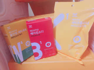 레인보우샵 올인원세탁세제,베이킹소다 스틱포6개입+세탁조클리너 — 4.17점을 준 리뷰어가 2018년 4월 올린 사용 사진