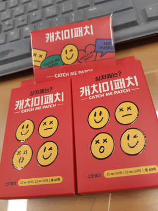 캐치미패치 트러블 스팟패치 — 4점을 준 리뷰어가 2019년 12월 올린 사용 사진