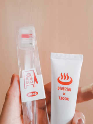 이태리숍 덴탈케어_치약 칫솔 — 4.67점을 준 리뷰어가 2018년 4월 올린 사용 사진