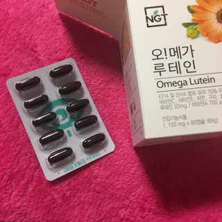네츄럴굿띵스 오!메가루테인 60일분 — 3.5점을 준 리뷰어가 2017년 11월 올린 사용 사진