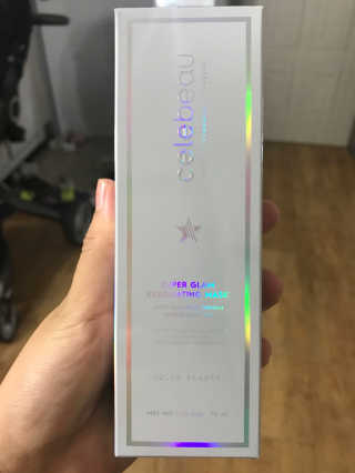 셀레뷰 슈퍼 글램 엑스폴리에이팅 마스크 — 1점을 준 리뷰어가 2017년 8월 올린 사용 사진