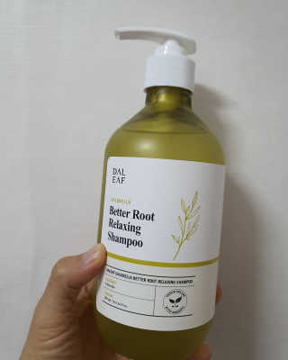 달리프 클로렐라 베러 루트 릴렉싱 샴푸 500ml — 5점을 준 리뷰어가 2020년 2월 올린 사용 사진