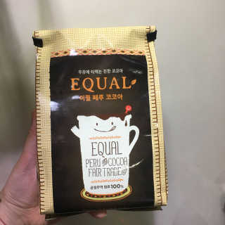 아름다운커피 공정무역 이퀄 페루 코코아 500g — 3.67점을 준 리뷰어가 2017년 9월 올린 사용 사진