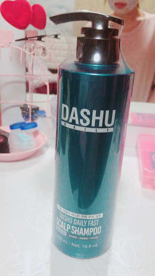 다슈코리아 다슈 데일리 패스트 한방 두피 샴푸 500ml — 5점을 준 리뷰어가 2018년 3월 올린 사용 사진