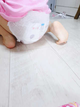보솜이 액션핏 팬티형 — 5점을 준 리뷰어가 2019년 4월 올린 사용 사진