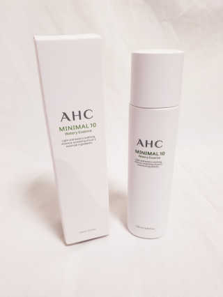 AHC 에이 에이치 씨 미니멀 10 워터리 에센스 — 5점을 준 리뷰어가 2018년 12월 올린 사용 사진