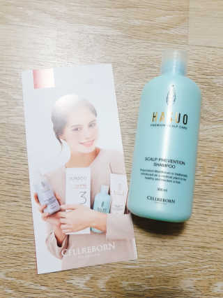 셀리본 하수오 내츄럴 프리벤션 탈모관리 샴푸 300ml — 4점을 준 리뷰어가 2019년 11월 올린 사용 사진
