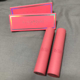 [블랙루즈] 로즈 벨벳 립스틱 택1+랜덤1 — 4.5점을 준 리뷰어가 2019년 1월 올린 사용 사진