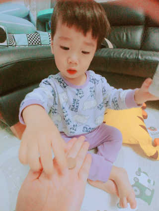 네츄럴굿띵스 퓨어 키즈 멀티비타민 앤 미네랄 30일분 — 5점을 준 리뷰어가 2017년 10월 올린 사용 사진