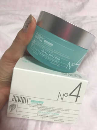 아크웰 아쿠아 클리니티 수분크림 — 5점을 준 리뷰어가 2018년 10월 올린 사용 사진