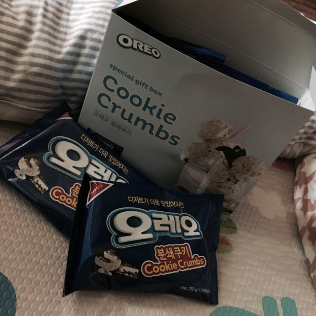 오레오 분쇄쿠키 리뷰 사진
