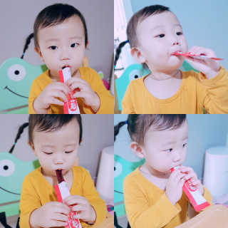 메이준뉴트리 박경호의 어린이 홍삼 홍통령젤리 30포 — 5점을 준 리뷰어가 2018년 4월 올린 사용 사진