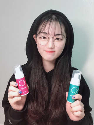 폼글 I foamgle [폼글] 거품가글 50ml 3종 - 민트, 라벤더, 라즈베리 — 4점을 준 리뷰어가 2019년 10월 올린 사용 사진