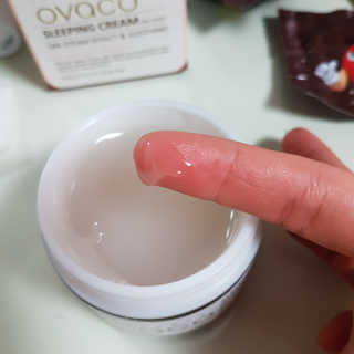 오바코 ovaco 오바코 슬리핑 크림 — 5점을 준 리뷰어가 2017년 12월 올린 사용 사진