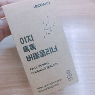 [에코앤드]이지톡톡 버블클리너 1종세척제 — 5점을 준 리뷰어가 2019년 7월 올린 사용 사진