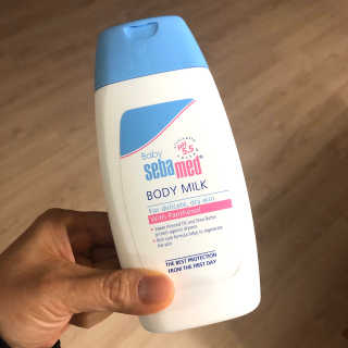 세바메드 베이비 바디밀크 200ml — 5점을 준 리뷰어가 2019년 12월 올린 사용 사진