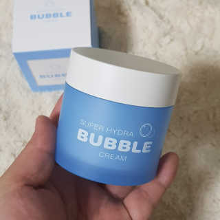 프리티스킨 슈퍼 하이드라 버블 크림 — 5점을 준 리뷰어가 2020년 3월 올린 사용 사진