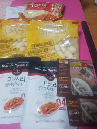 미쓰리떡볶이 just 10 min 패키지 — 5점을 준 리뷰어가 2018년 5월 올린 사용 사진