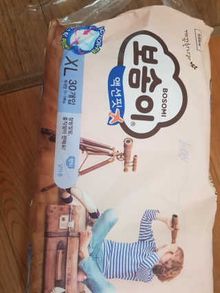보솜이 액션핏 팬티형 — 5점을 준 리뷰어가 2019년 3월 올린 사용 사진