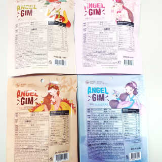 엔젤김 ANGEL GIM 춘하추동 김스낵 4종 — 2.17점을 준 리뷰어가 2019년 7월 올린 사용 사진