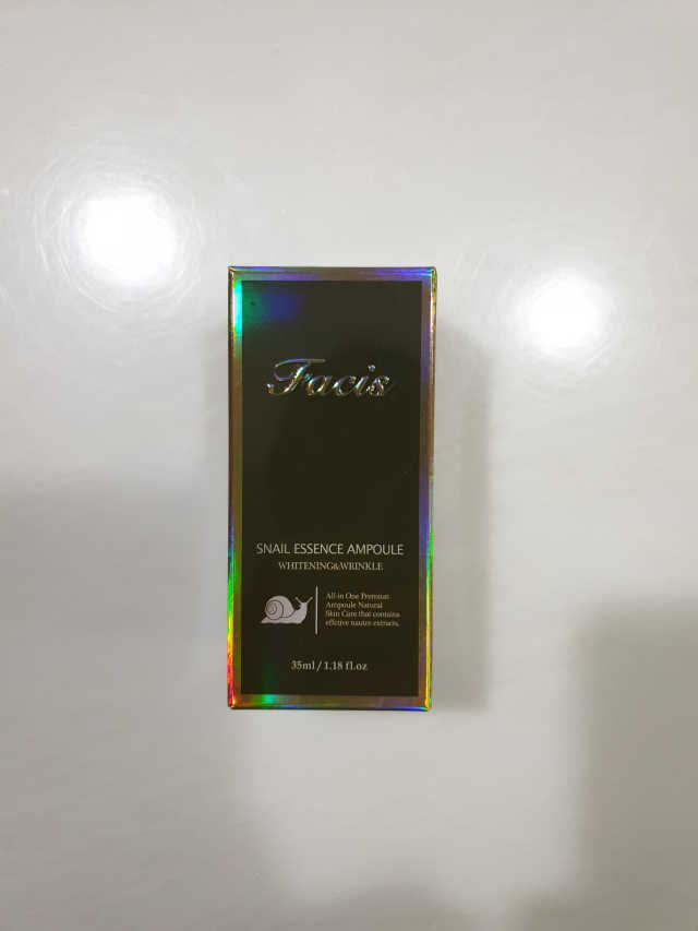 파시스 스네일 에센스 앰플 35ml 리뷰 사진