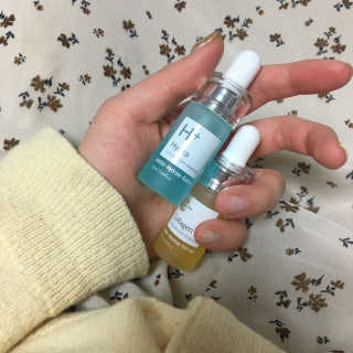 클리앳 x 클리앳 콜라겐+하이드라 컨센트레이트앰플 각 12ml — 4.67점을 준 리뷰어가 2018년 3월 올린 사용 사진