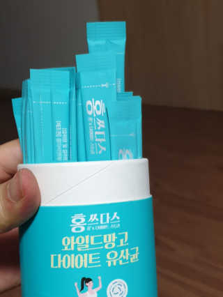 홍쓰다스 다이어트유산균, 체지방감소와 장건강개선 — 4점을 준 리뷰어가 2020년 1월 올린 사용 사진