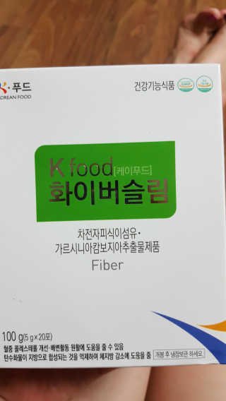 두루원 똥기사의 Kfood 화이버슬림 — 5점을 준 리뷰어가 2018년 7월 올린 사용 사진