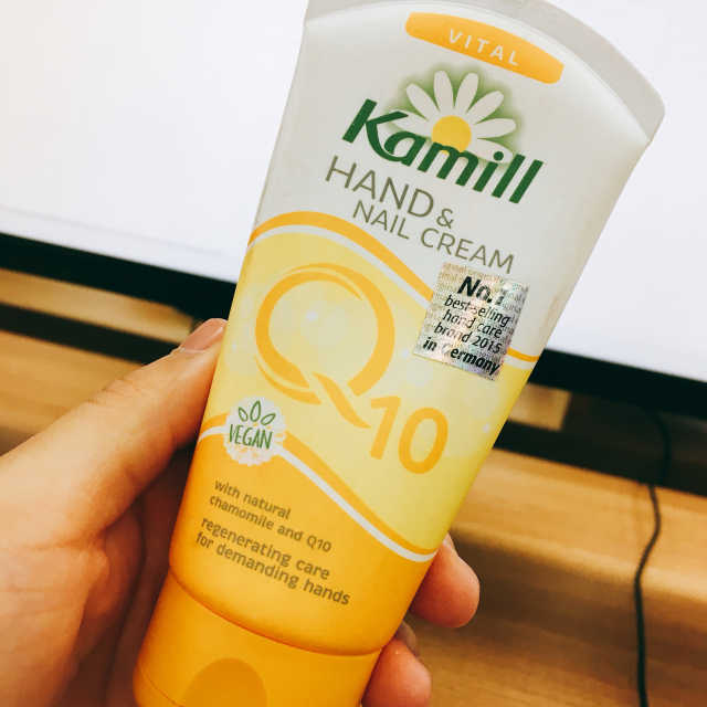허바신 카밀 핸드크림 리뷰 사진