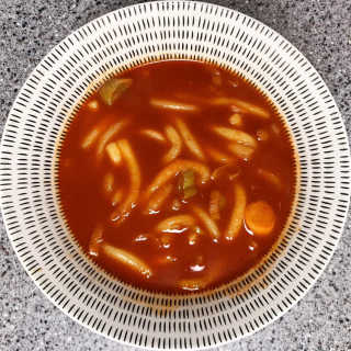 [홍코너떡볶이]옛날떡볶이 인기맛 4팩세트 — 5점을 준 리뷰어가 2019년 11월 올린 사용 사진