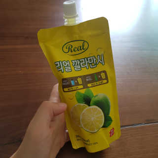 장수농가 리얼깔라만시 — 4.67점을 준 리뷰어가 2018년 6월 올린 사용 사진
