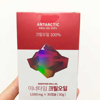 이너블릭 이너타임 크릴오일 — 4점을 준 리뷰어가 2019년 12월 올린 사용 사진