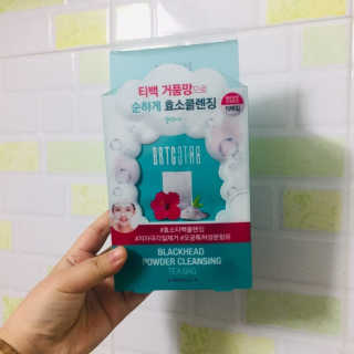 비알티씨 V10 파우더 클렌징 티백 2종 — 2.5점을 준 리뷰어가 2019년 2월 올린 사용 사진