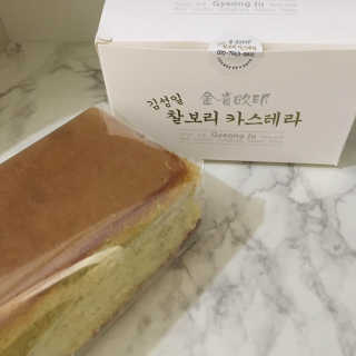 김성일찰보리카스테라 — 5점을 준 리뷰어가 2019년 1월 올린 사용 사진