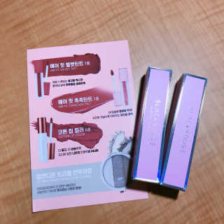 [블랙루즈] 에어 핏 벨벳 틴트 시즌2 中 택1+랜덤1 — 4점을 준 리뷰어가 2018년 10월 올린 사용 사진