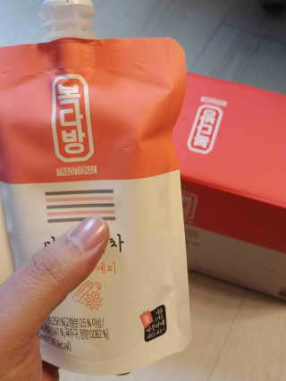 자연원 복다방 2종 100ml 10포씩 — 3.67점을 준 리뷰어가 2018년 12월 올린 사용 사진