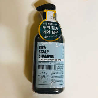 정직한실험실 [약산성샴푸/두피집중케어] 시카 스캘프 샴푸 — 4.5점을 준 리뷰어가 2019년 11월 올린 사용 사진