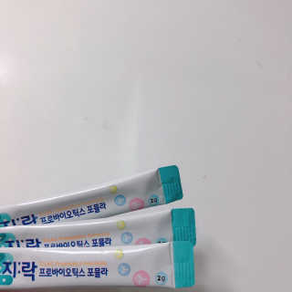 지노바 지락프로바이오틱스포뮬라 — 5점을 준 리뷰어가 2019년 11월 올린 사용 사진