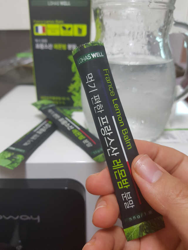 로하스웰 프랑스산 레몬밤 분말 리뷰 사진