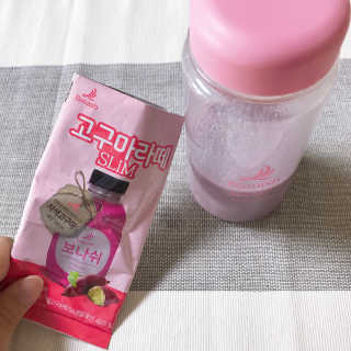 보나쉬슬림 고구마라떼 6pc+보틀 — 5점을 준 리뷰어가 2019년 6월 올린 사용 사진