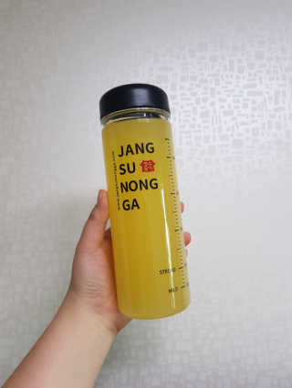 장수농가 리얼깔라만시 원샷 50ml 10팩+보틀 — 5점을 준 리뷰어가 2019년 5월 올린 사용 사진
