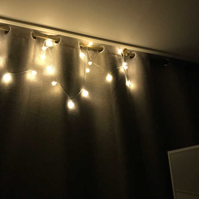 LED 앵두 건전지(밧데리)전구 20P 웜노랑 리뷰 사진