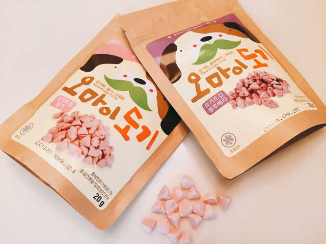 오마이도기 애견 요거트칩/두부칩 리뷰 사진