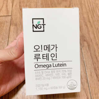 네츄럴굿띵스 오!메가루테인 60일분 — 5점을 준 리뷰어가 2019년 8월 올린 사용 사진