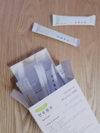 헬씨앤핏 디톡스와 변비에 탁월한 연두함초. 천연변비약으로 유명 — 5점을 준 리뷰어가 2020년 1월 올린 사용 사진