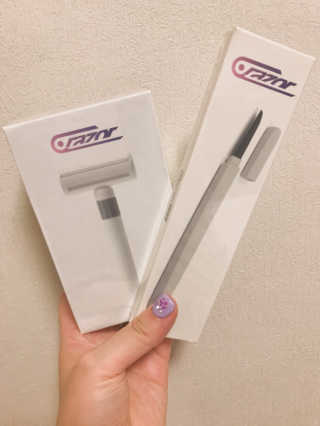 [C.razor]세라믹 제모기 택1+눈썹트리머 — 3.5점을 준 리뷰어가 2019년 8월 올린 사용 사진