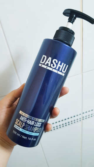 다슈코리아 다슈 데일리 단백질 한방 두피 골드 샴푸 500ml — 3.67점을 준 리뷰어가 2018년 11월 올린 사용 사진
