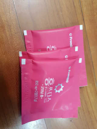 프롬바이오 홍쓰다스 아침,저녁 맞춤형 다이어트식품 14포+14포 — 4.5점을 준 리뷰어가 2020년 2월 올린 사용 사진
